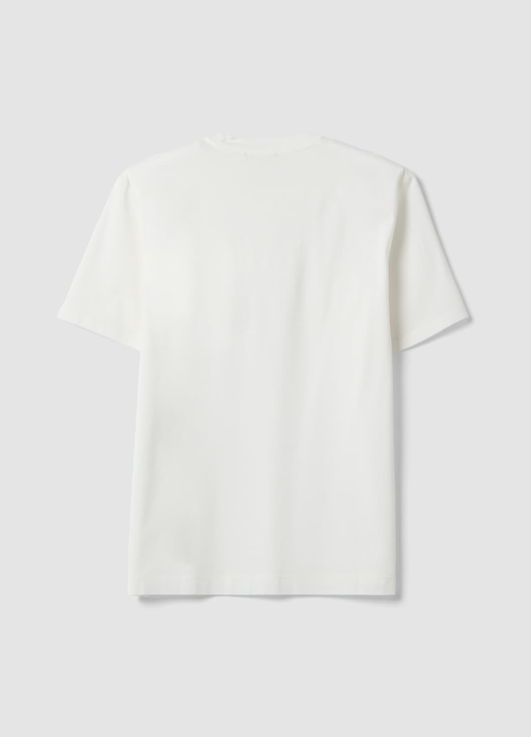 Weißes T-shirt Aus Jersey Aus Reiner Baumwolle Mit Rundhalsausschnitt | OVS Weißes T-shirt Aus Jersey Aus Reiner Baumwolle Mit Rundhalsausschnitt - 2 | OVS
