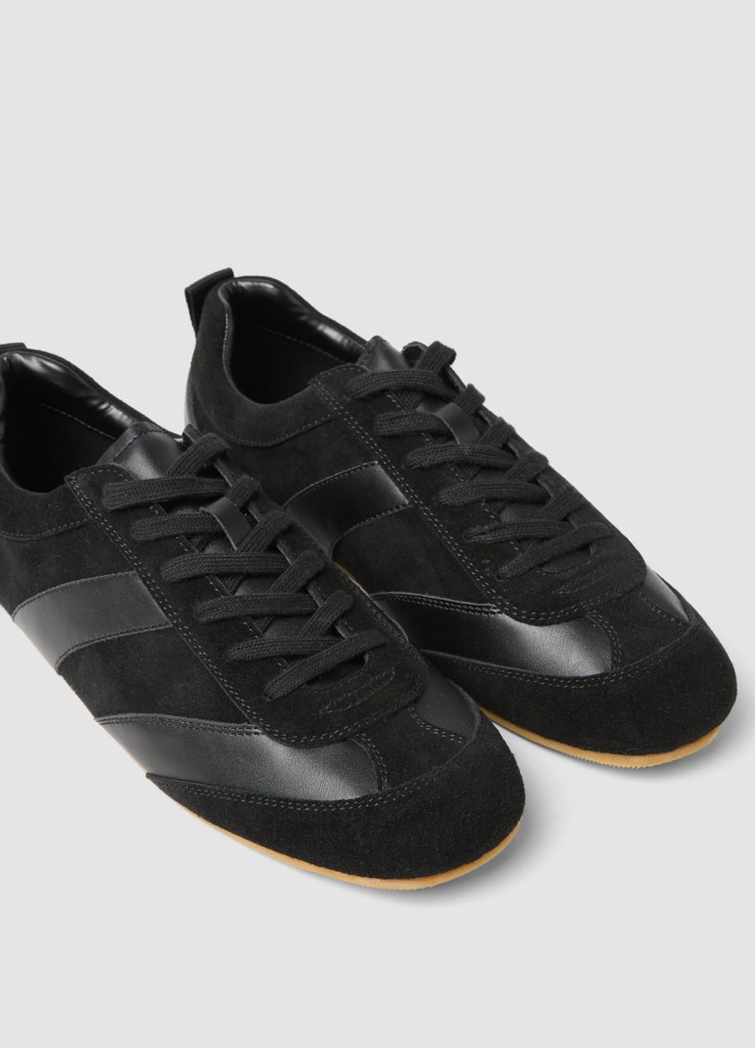 Sneakers In Vera Pelle Nera | OVS Sneakers In Vera Pelle Nera - 1 | OVS
