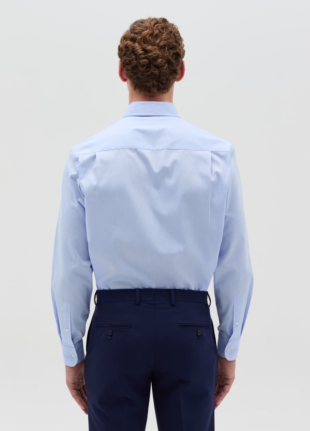 Camicia Uomo Manica Lunga In Cotone Azzurro | OVS Camicia Uomo Manica Lunga In Cotone Azzurro - 2 | OVS
