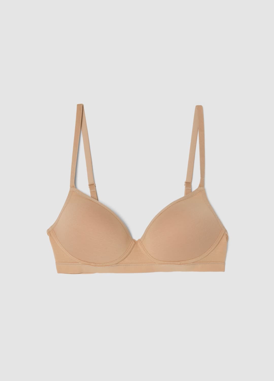 Reggiseno Balconette In Cotone Elasticizzato | OVS Reggiseno Balconette In Cotone Elasticizzato - 0 | OVS