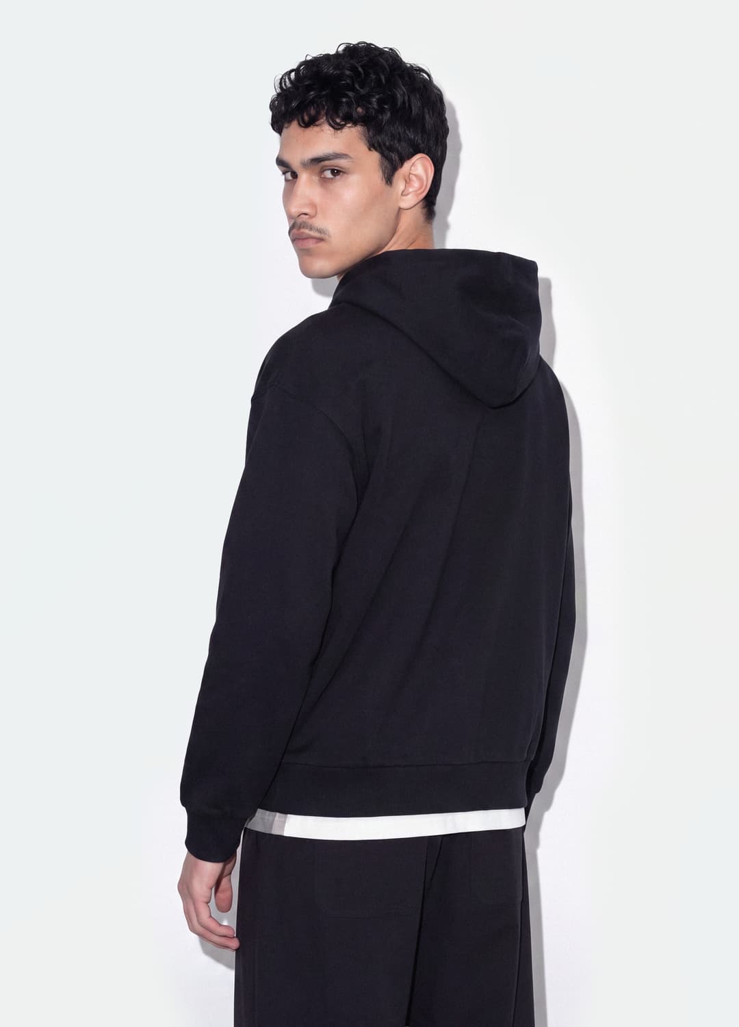 Felpa Crop Marrone In Puro Cotone Con Cappuccio Over Fit | OVS Felpa Crop Marrone In Puro Cotone Con Cappuccio Over Fit - 3 | OVS