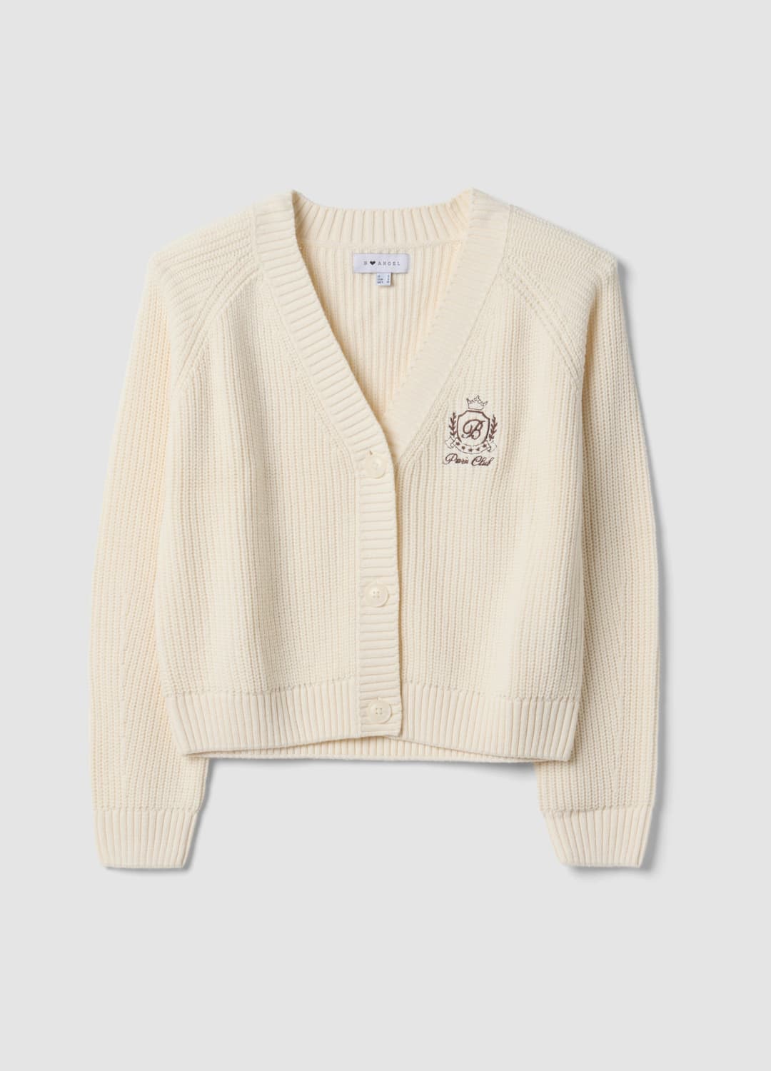 Cardigan Beige In Misto Cotone Con Scollo Profondo A V Fitted | OVS Cardigan Beige In Misto Cotone Con Scollo Profondo A V Fitted - 0 | OVS