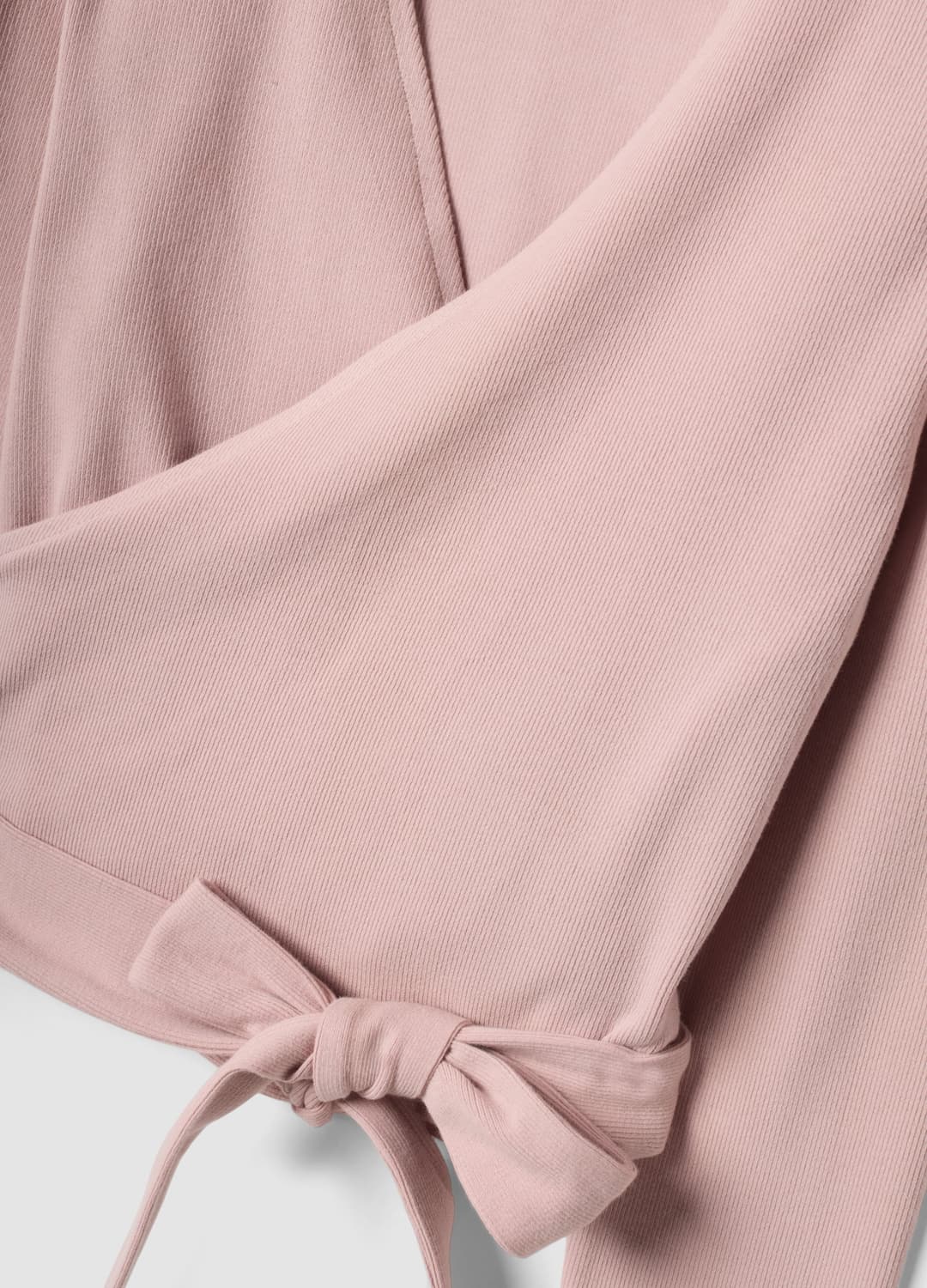 Rosa Wickeltop Aus Geripptem Stretch-baumwollstoff Altavia Studio | OVS Rosa Wickeltop Aus Geripptem Stretch-baumwollstoff Altavia Studio - 7 | OVS