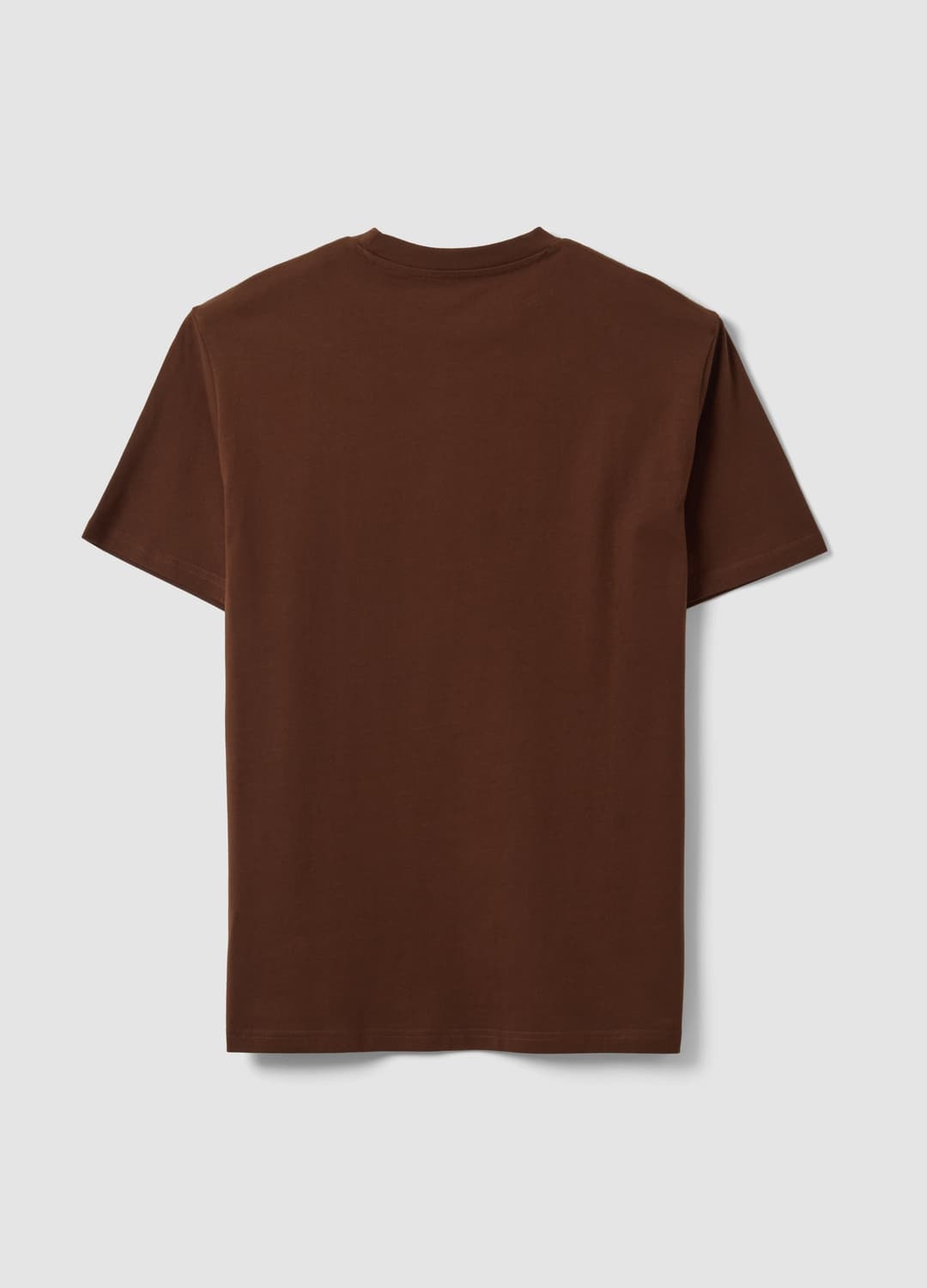 T-shirt Marrone In Puro Cotone Jersey Con Scritta Regular Fit | OVS T-shirt Marrone In Puro Cotone Jersey Con Scritta Regular Fit - 5 | OVS