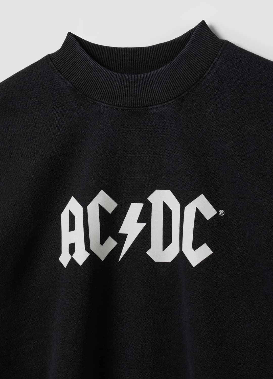 Felpa Nera In Misto Cotone Con Stampa Degli Ac/dc | OVS Felpa Nera In Misto Cotone Con Stampa Degli Ac/dc - 5 | OVS