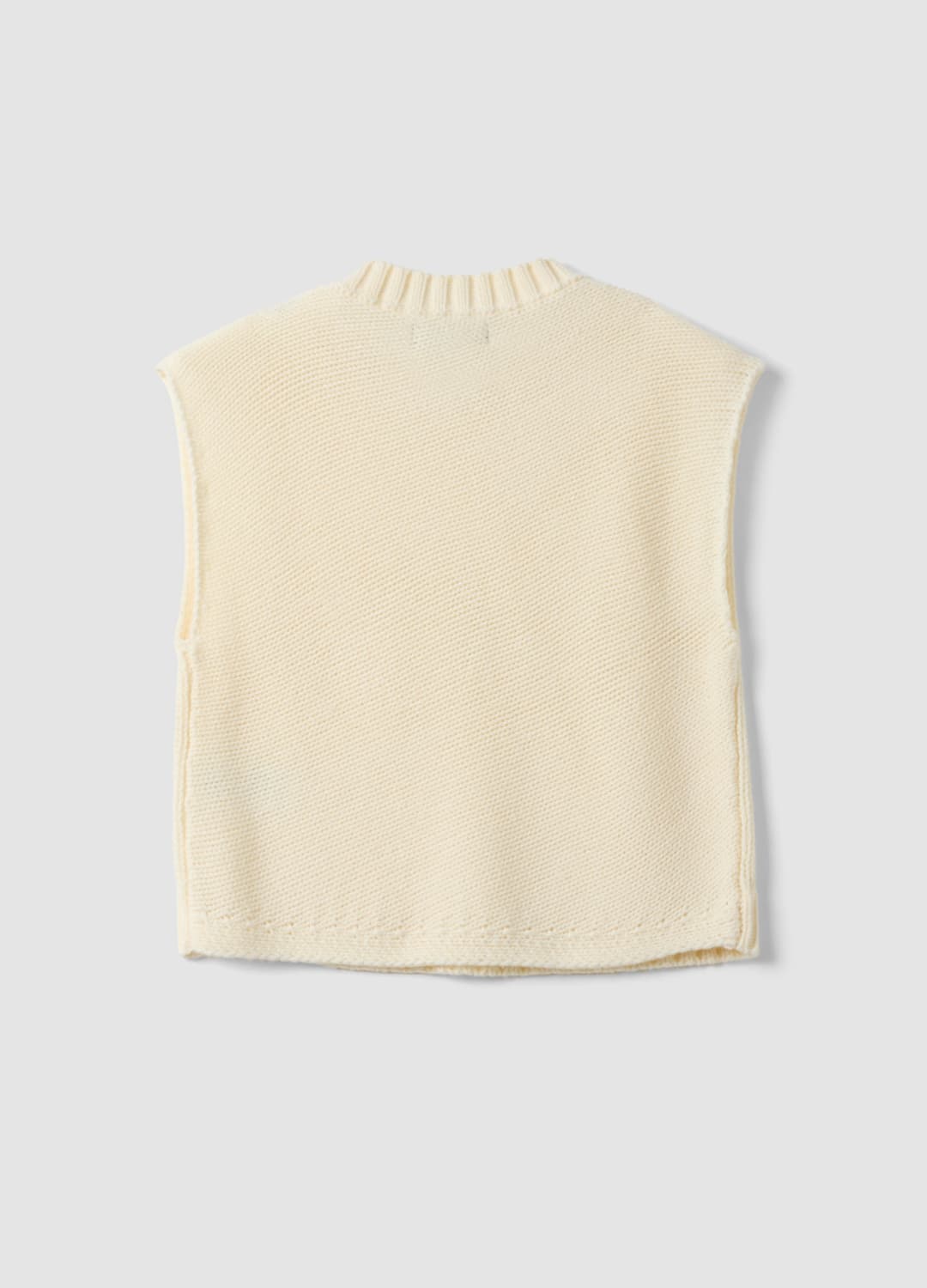 Gilet Bianco Girocollo In Misto Lana Over Fit | OVS Gilet Bianco Girocollo In Misto Lana Over Fit - 2 | OVS
