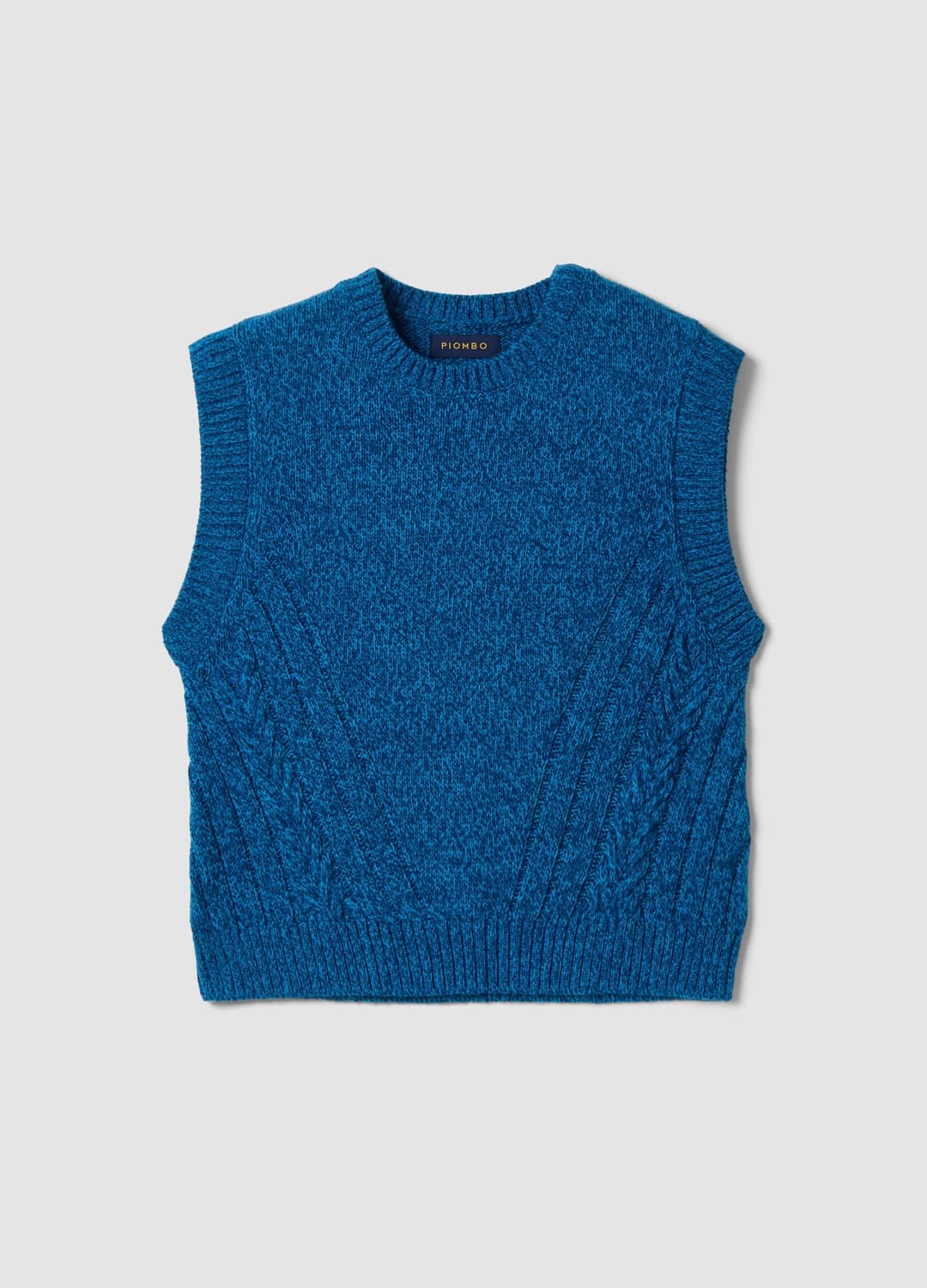 Gilet Blu In Misto Lana Con Girocollo Over Fit | OVS Gilet Blu In Misto Lana Con Girocollo Over Fit - 0 | OVS