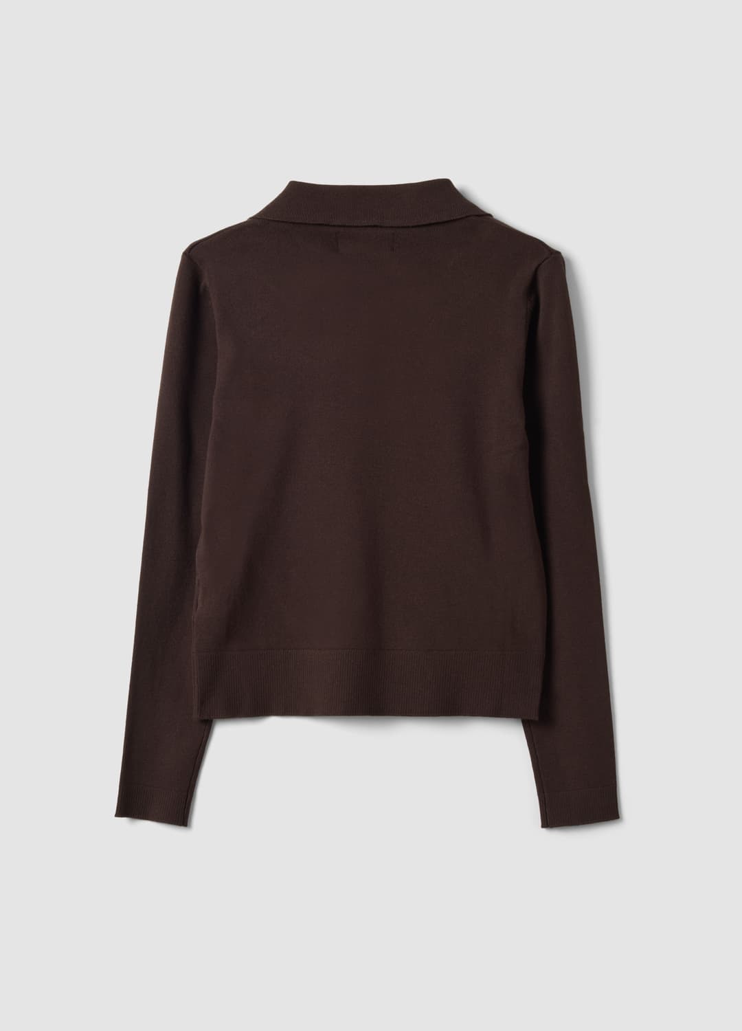 Brauner Pullover Aus Viskosemix Mit Polokragen | OVS Brauner Pullover Aus Viskosemix Mit Polokragen - 6 | OVS
