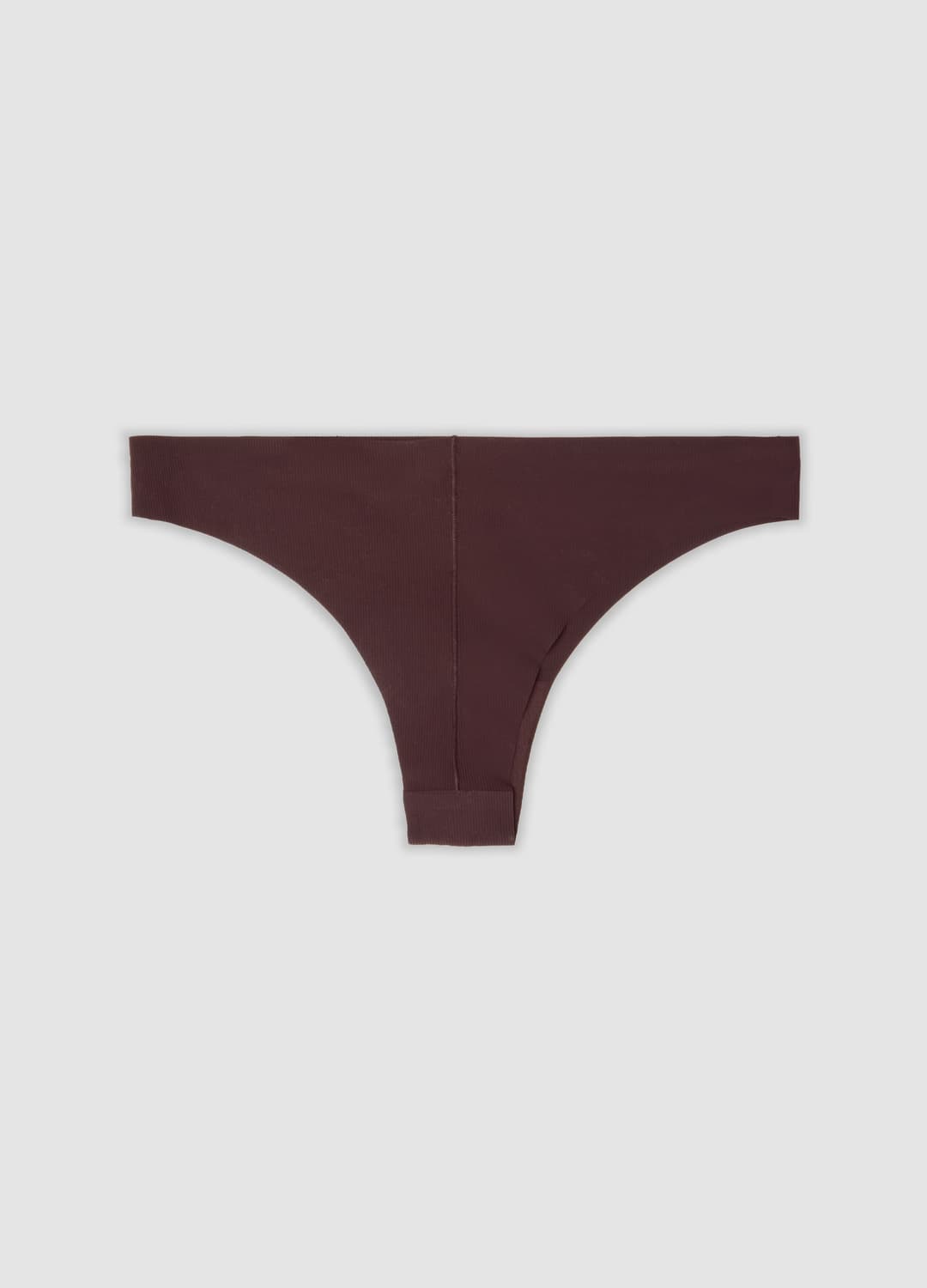 Slip Brasiliana Marrone In Cotone Organico A Vita Regular | OVS Slip Brasiliana Marrone In Cotone Organico A Vita Regular - 2 | OVS