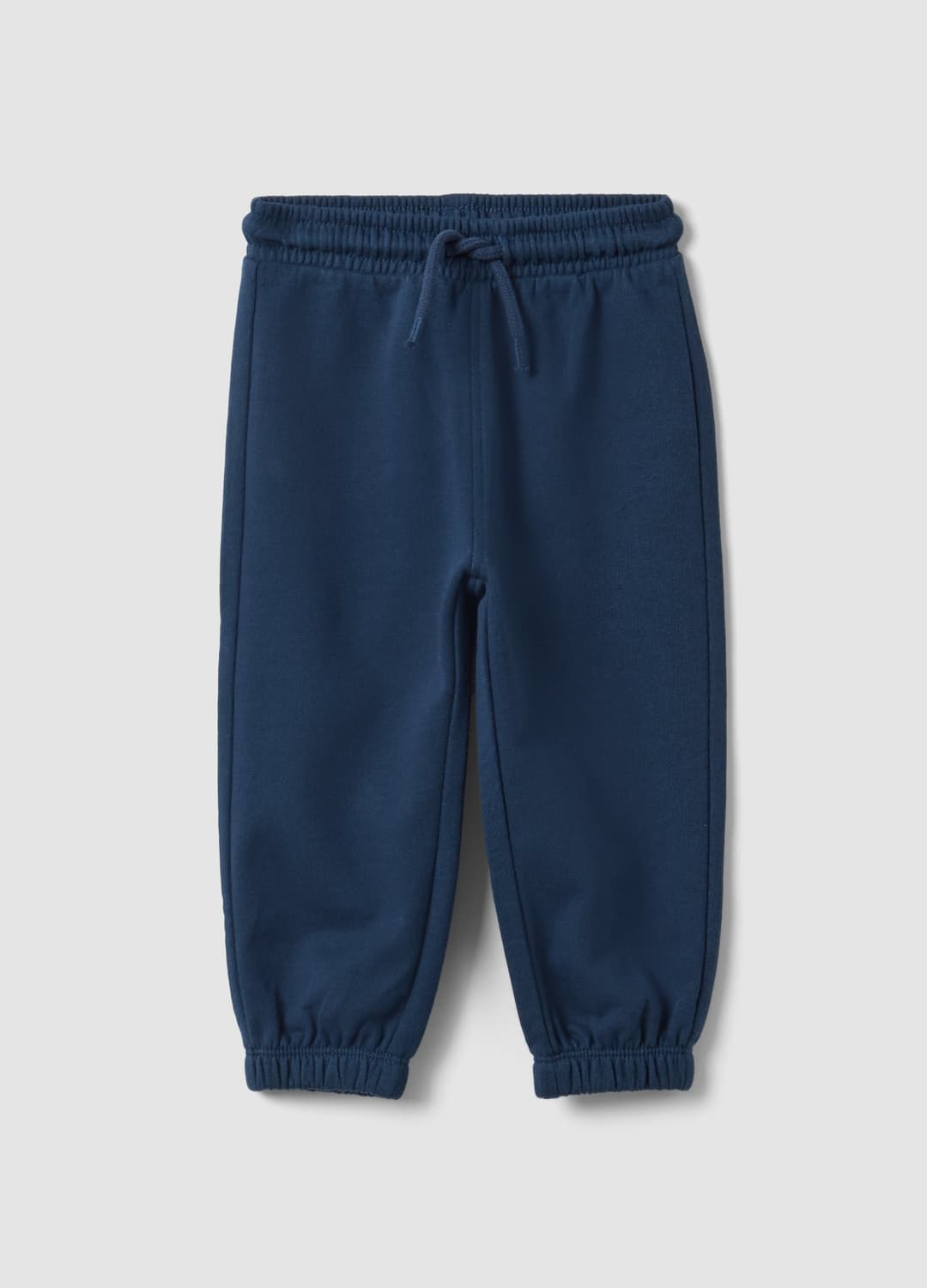 Pantaloni Jogger Blu In Puro Cotone Organico Con Coulisse Per Bimbo | OVS Pantaloni Jogger Blu In Puro Cotone Organico Con Coulisse Per Bimbo - 0 | OVS