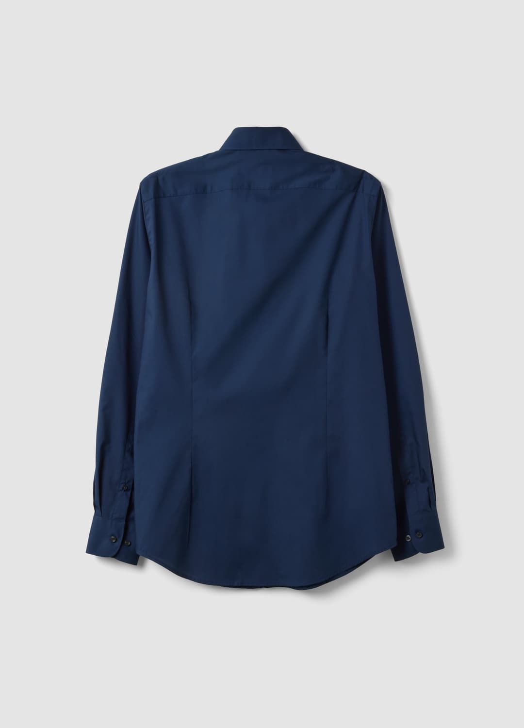 Camicia Blu Slim Fit Con Colletto Classico Easy Iron | OVS Camicia Blu Slim Fit Con Colletto Classico Easy Iron - 1 | OVS