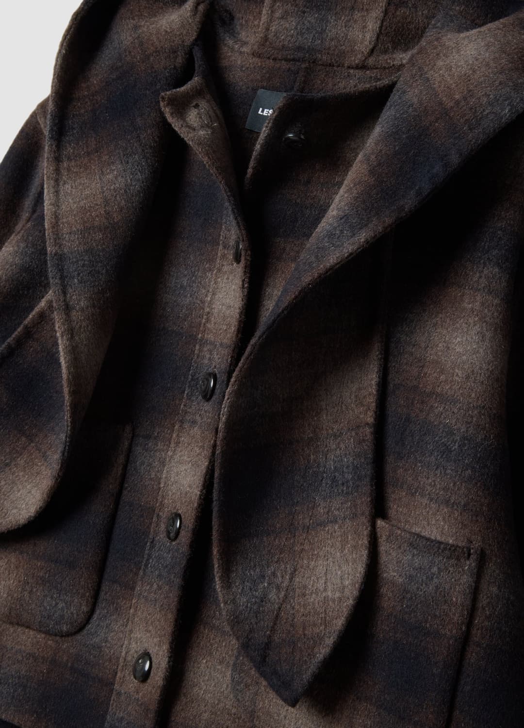 Cappotto Marrone In Misto Lana E Viscosa Con Cappuccio Regular Fit | OVS Cappotto Marrone In Misto Lana E Viscosa Con Cappuccio Regular Fit - 1 | OVS