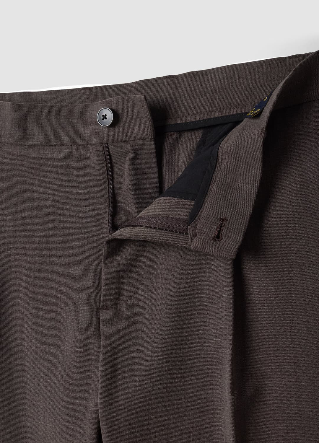 Braune Slim-fit-hose Aus Stretch-viskose | OVS Braune Slim-fit-hose Aus Stretch-viskose - 1 | OVS