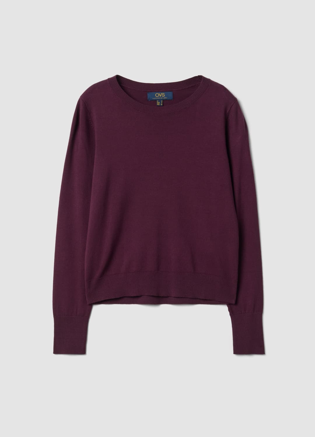Maglia Viola In Misto Viscosa A Girocollo | OVS Maglia Viola In Misto Viscosa A Girocollo - 4 | OVS