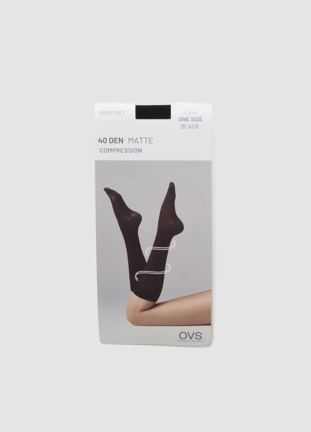 Calzini Salvaslip Neri In Tessuto Elasticizzato | OVS Calzini Salvaslip Neri In Tessuto Elasticizzato - 0 | OVS