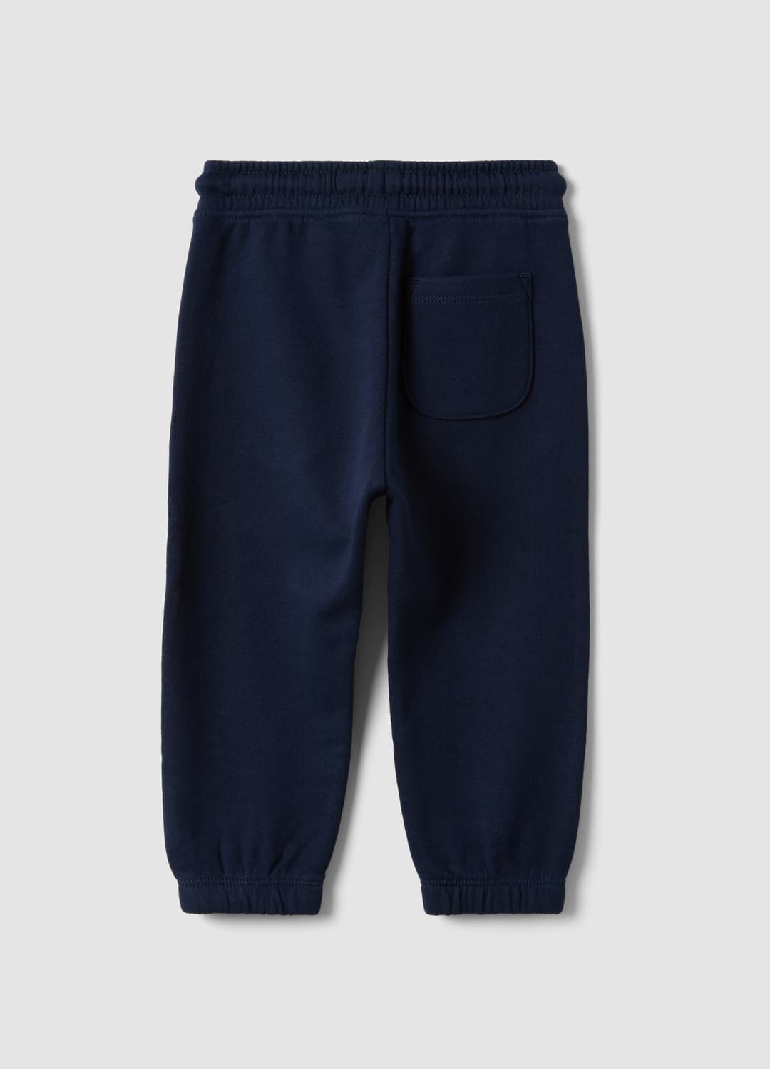 Pantaloni Jogger Blu In Puro Cotone Organico Con Coulisse Per Bimbo | OVS Pantaloni Jogger Blu In Puro Cotone Organico Con Coulisse Per Bimbo - 1 | OVS