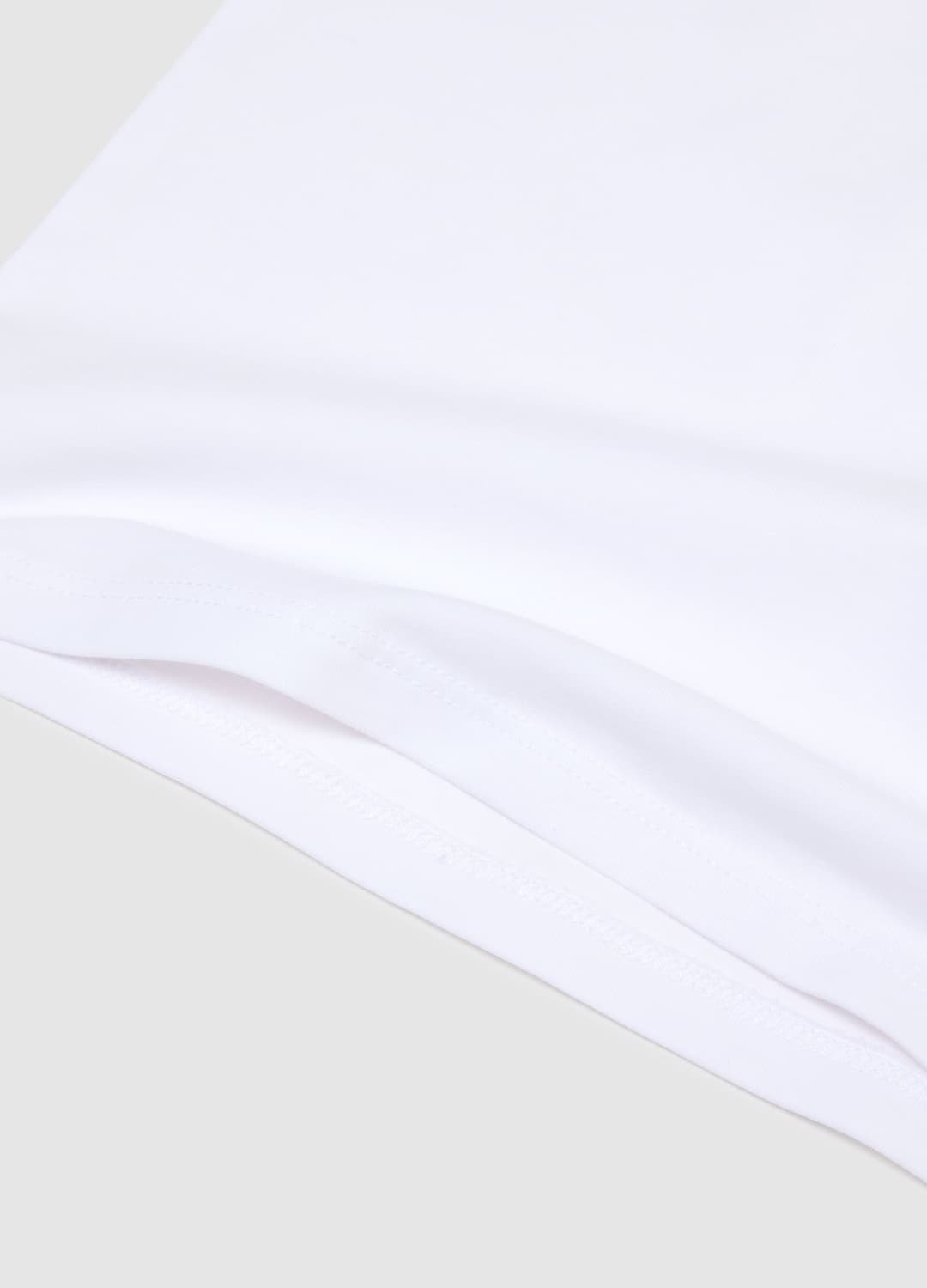 Zweierpack Weiße Stretch-baumwoll-t-shirts Für Kinder Im Regular Fit | OVS Zweierpack Weiße Stretch-baumwoll-t-shirts Für Kinder Im Regular Fit - 2 | OVS