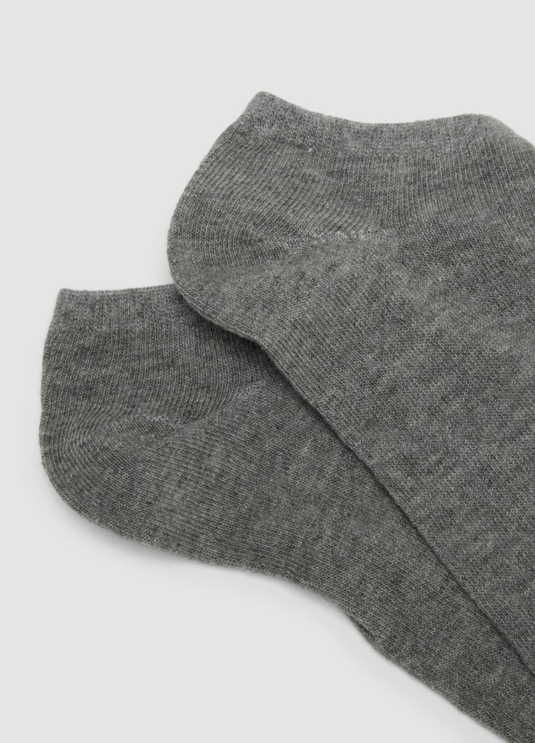 3er-pack Graue Knöchelsocken Aus Elastischer Bio-baumwolle | OVS 3er-pack Graue Knöchelsocken Aus Elastischer Bio-baumwolle - 1 | OVS