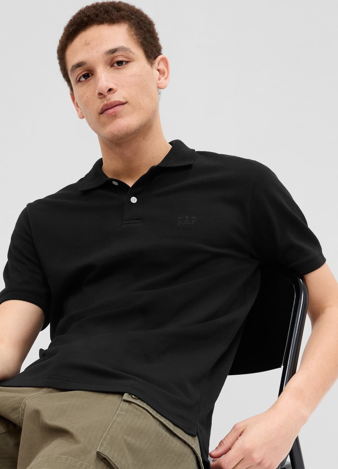 Polo In Piquet Con Logo Gap | OVS Polo In Piquet Con Logo Gap - 0 | OVS