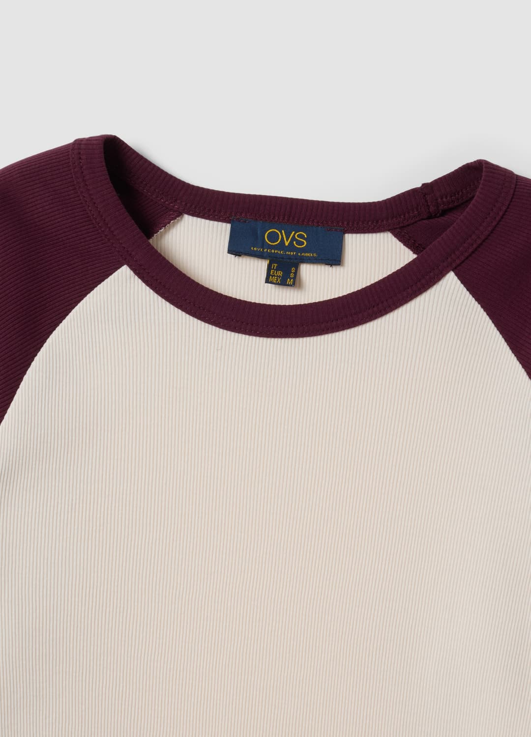 Weißes Langarm-t-shirt Aus Reiner Baumwolle | OVS Weißes Langarm-t-shirt Aus Reiner Baumwolle - 12 | OVS