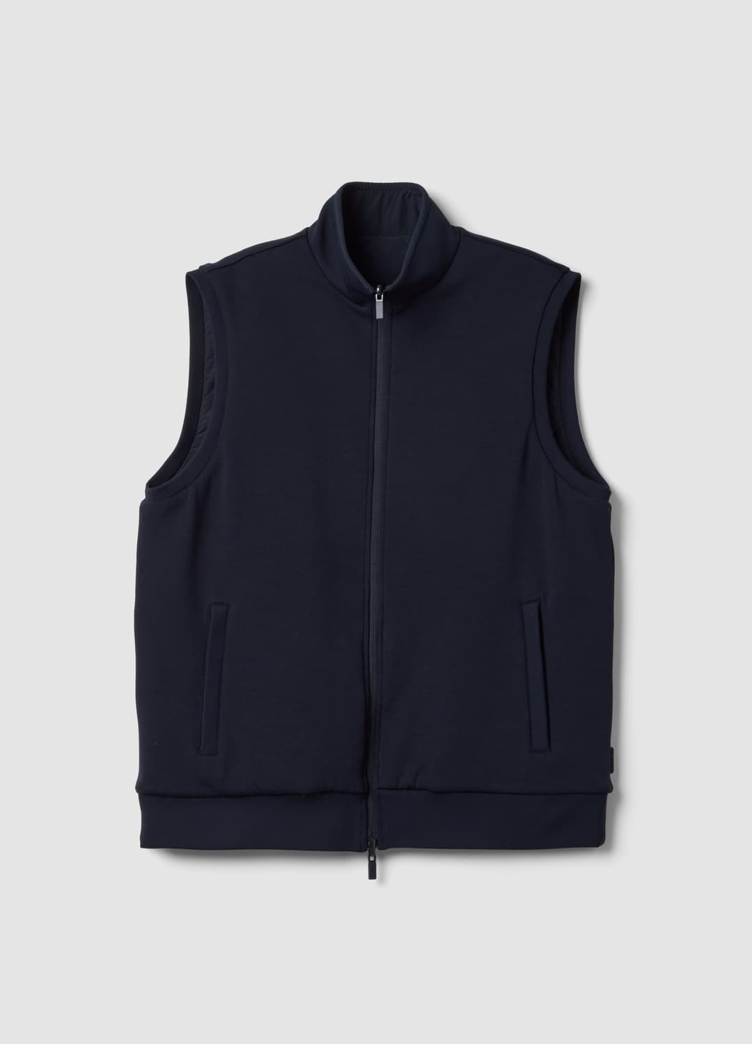 Gilet Reversibile Blu In Cotone Elasticizzato Con Colletto Regular Fit | OVS Gilet Reversibile Blu In Cotone Elasticizzato Con Colletto Regular Fit - 4 | OVS