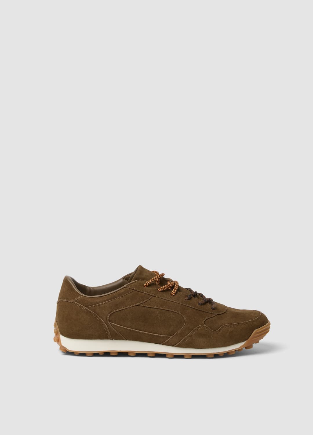 Sneakers Marroni In Vera Pelle Con Lacci | OVS Sneakers Marroni In Vera Pelle Con Lacci - 0 | OVS