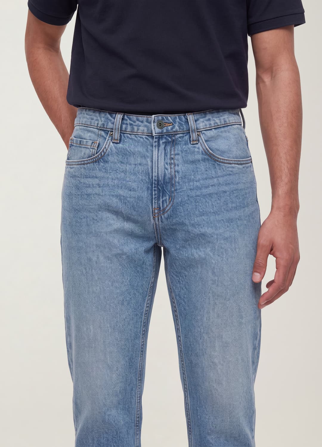 Regular-fit-jeans Aus Denim Aus Reiner Baumwolle | OVS Regular-fit-jeans Aus Denim Aus Reiner Baumwolle - 9 | OVS