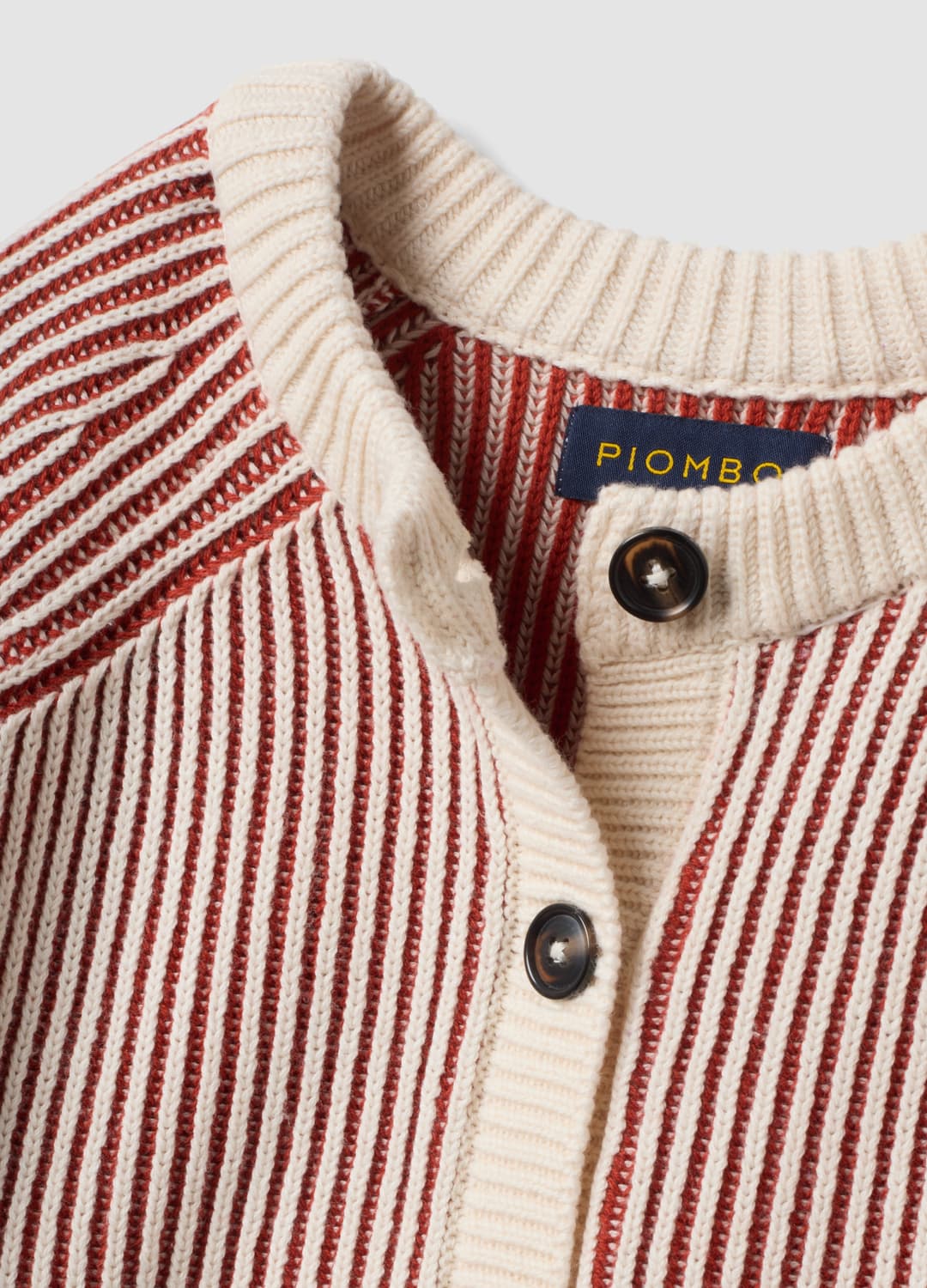 Cardigan Viola In Puro Cotone A Coste Con Girocollo | OVS Cardigan Viola In Puro Cotone A Coste Con Girocollo - 5 | OVS