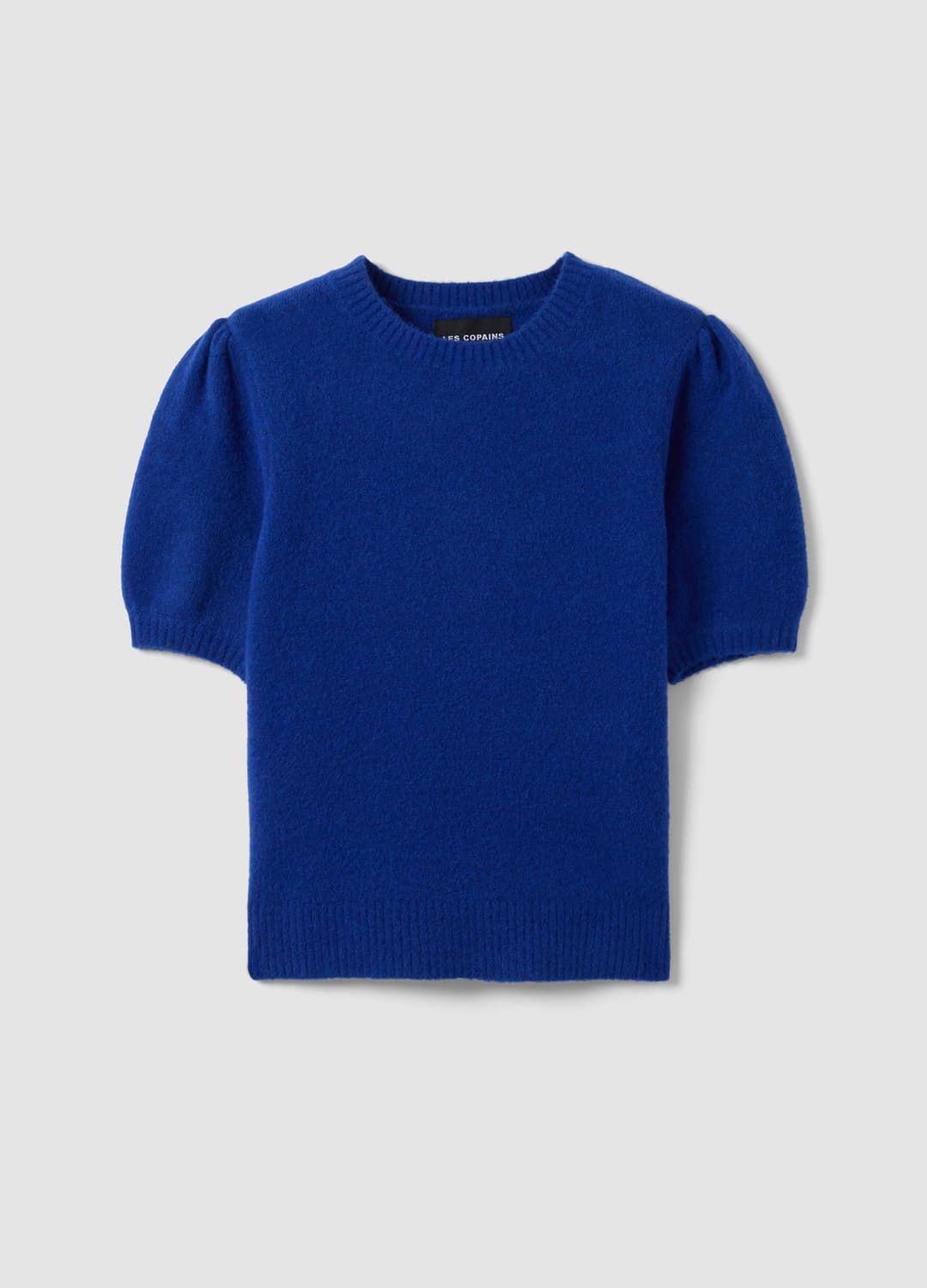 Blaues Shirt Aus Elastischer Viskose Mit Rundhalsausschnitt | OVS Blaues Shirt Aus Elastischer Viskose Mit Rundhalsausschnitt - 4 | OVS