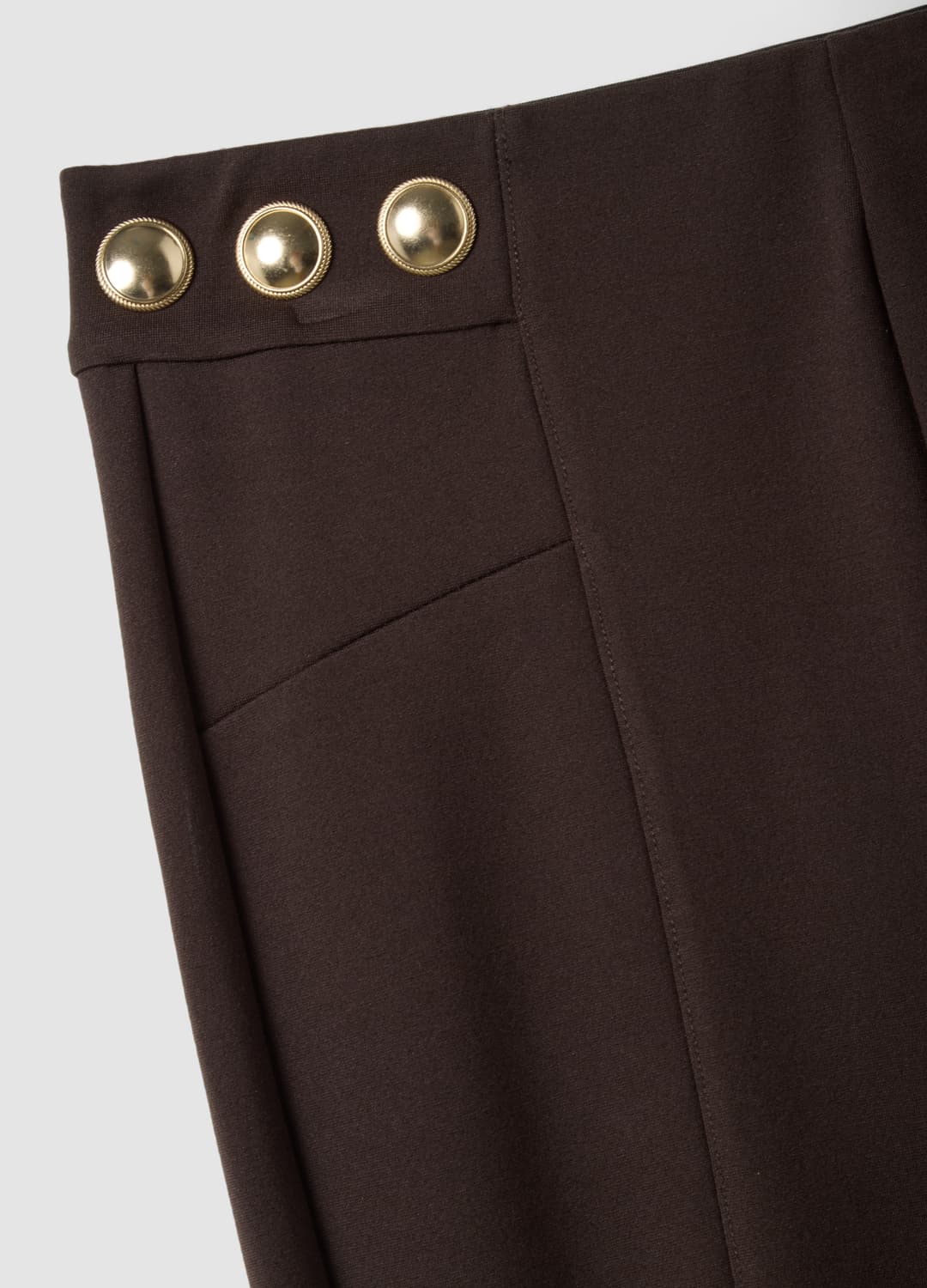 Leggings Marroni In Punto Milano Di Viscosa Elasticizzata Skinny Fit | OVS Leggings Marroni In Punto Milano Di Viscosa Elasticizzata Skinny Fit - 5 | OVS