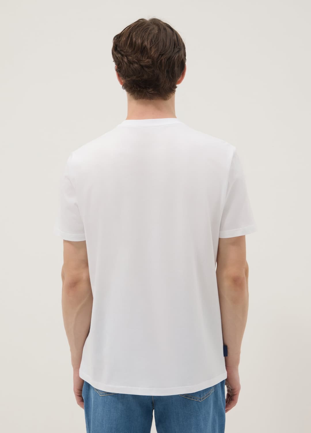 T-shirt Bianca In Puro Cotone Con Stampa Regular Fit | OVS T-shirt Bianca In Puro Cotone Con Stampa Regular Fit - 3 | OVS