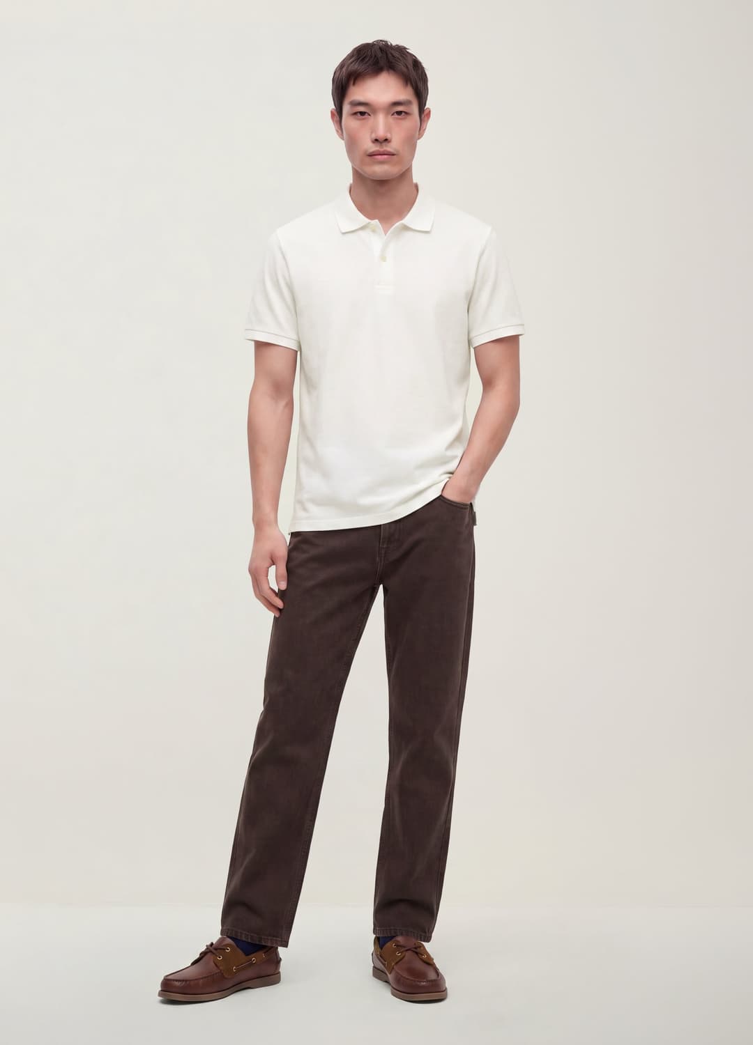Braune Straight-fit-jeans Aus 100 % Baumwolle | OVS Braune Straight-fit-jeans Aus 100 % Baumwolle - 0 | OVS