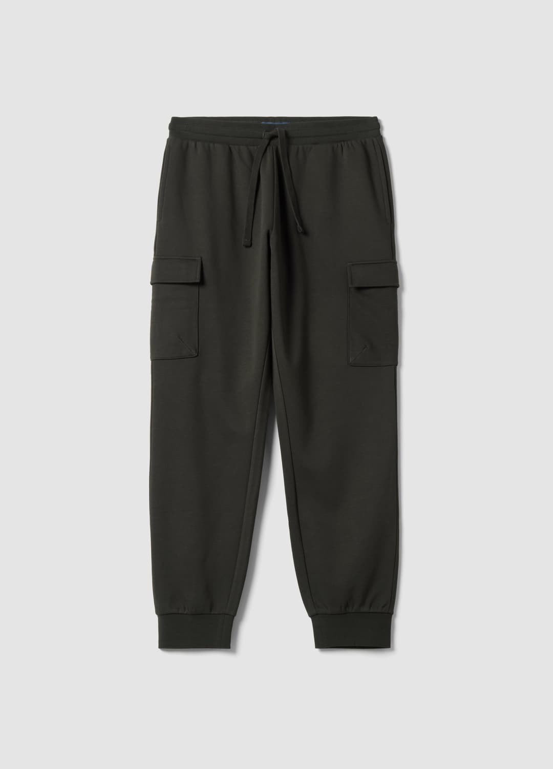 Schwarze Cargo-jogger Aus Baumwollmix Mit Kordelzug | OVS Schwarze Cargo-jogger Aus Baumwollmix Mit Kordelzug - 0 | OVS