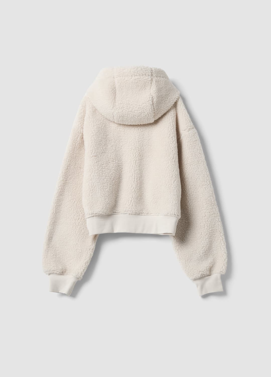 Full-zip Bianca Con Cappuccio Effetto Teddy Altavia Studio | OVS Full-zip Bianca Con Cappuccio Effetto Teddy Altavia Studio - 5 | OVS