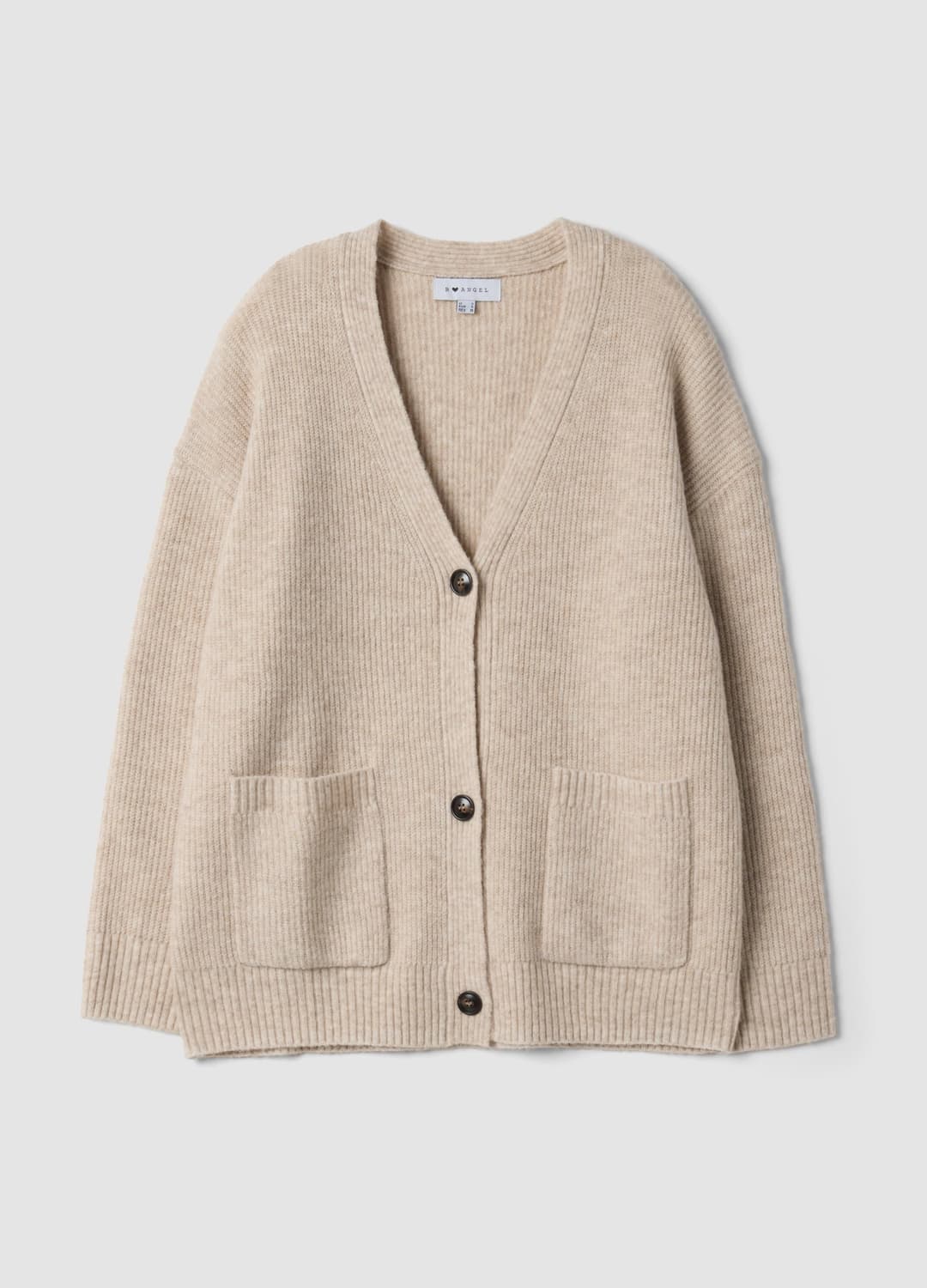 Cardigan Marrone In Tessuto Elasticizzato Con Scollo Profondo A V | OVS Cardigan Marrone In Tessuto Elasticizzato Con Scollo Profondo A V - 0 | OVS