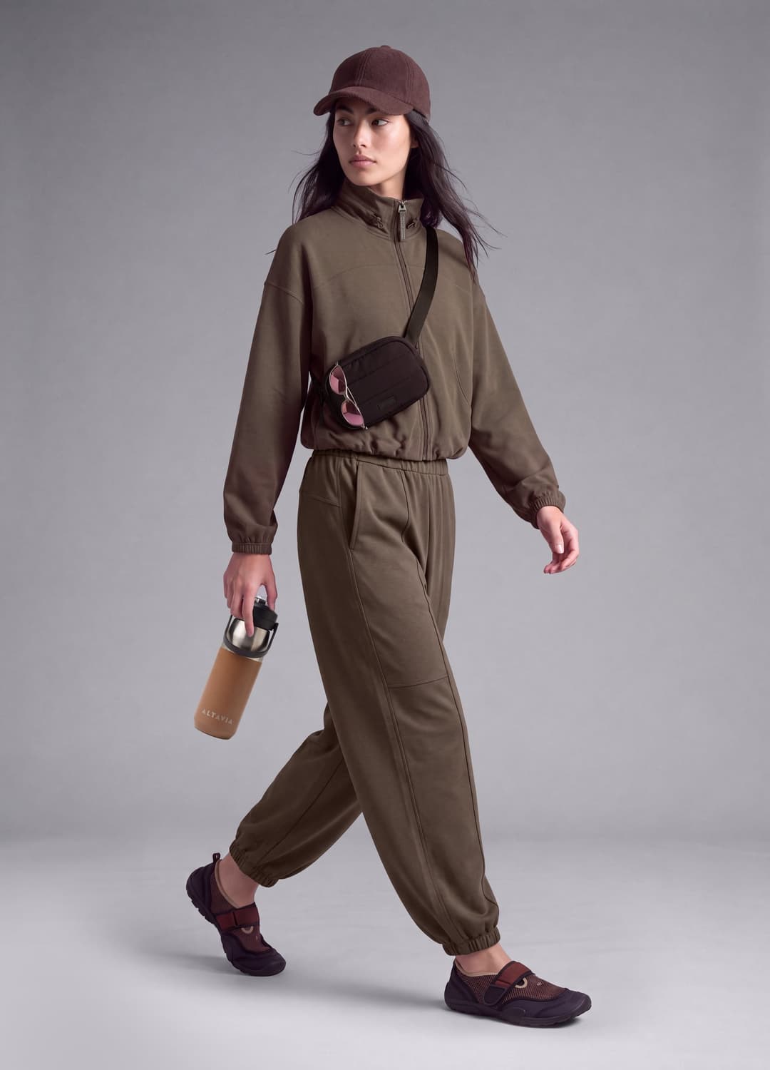 Full-zip Verde Corta In Tessuto Soft-touch Con Collo Rialzato Altavia Studio | OVS Full-zip Verde Corta In Tessuto Soft-touch Con Collo Rialzato Altavia Studio - 4 | OVS
