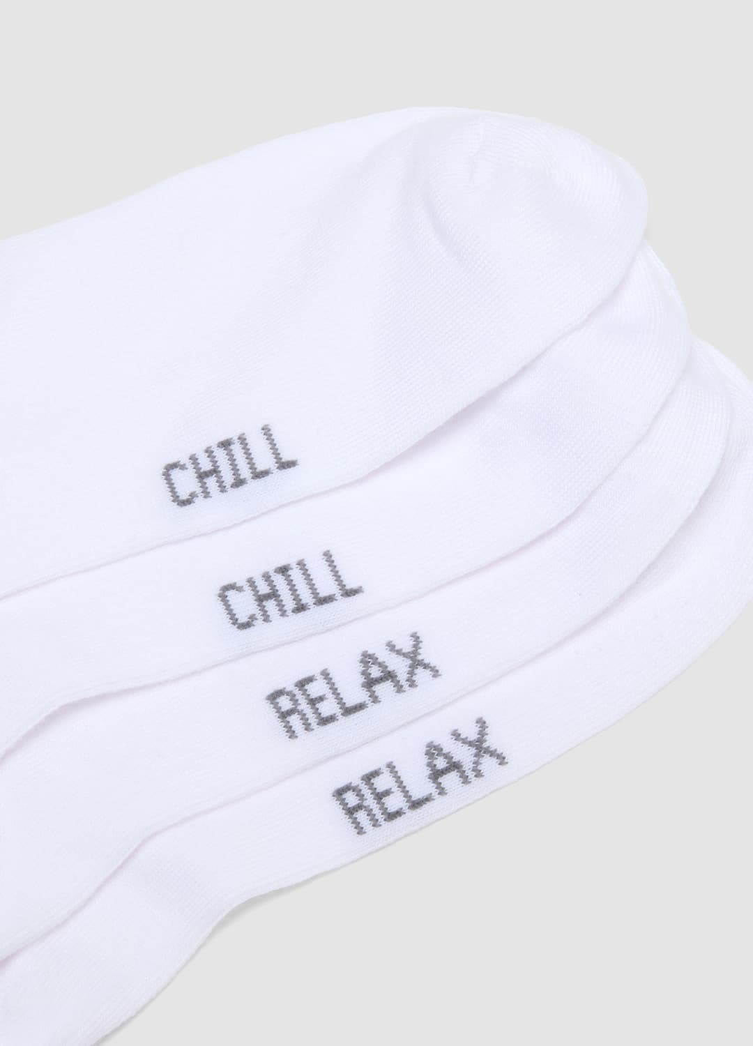 5er-pack Weisse Sneaker-socken Aus Stretchmaterial | OVS 5er-pack Weisse Sneaker-socken Aus Stretchmaterial - 1 | OVS