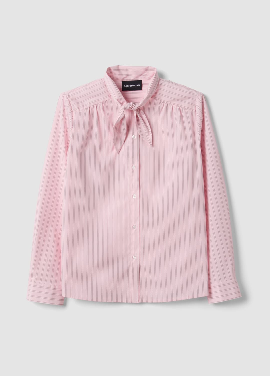 Camicia Rosa In Cotone Elasticizzato A Righe Con Fiocco Over Fit | OVS Camicia Rosa In Cotone Elasticizzato A Righe Con Fiocco Over Fit - 4 | OVS
