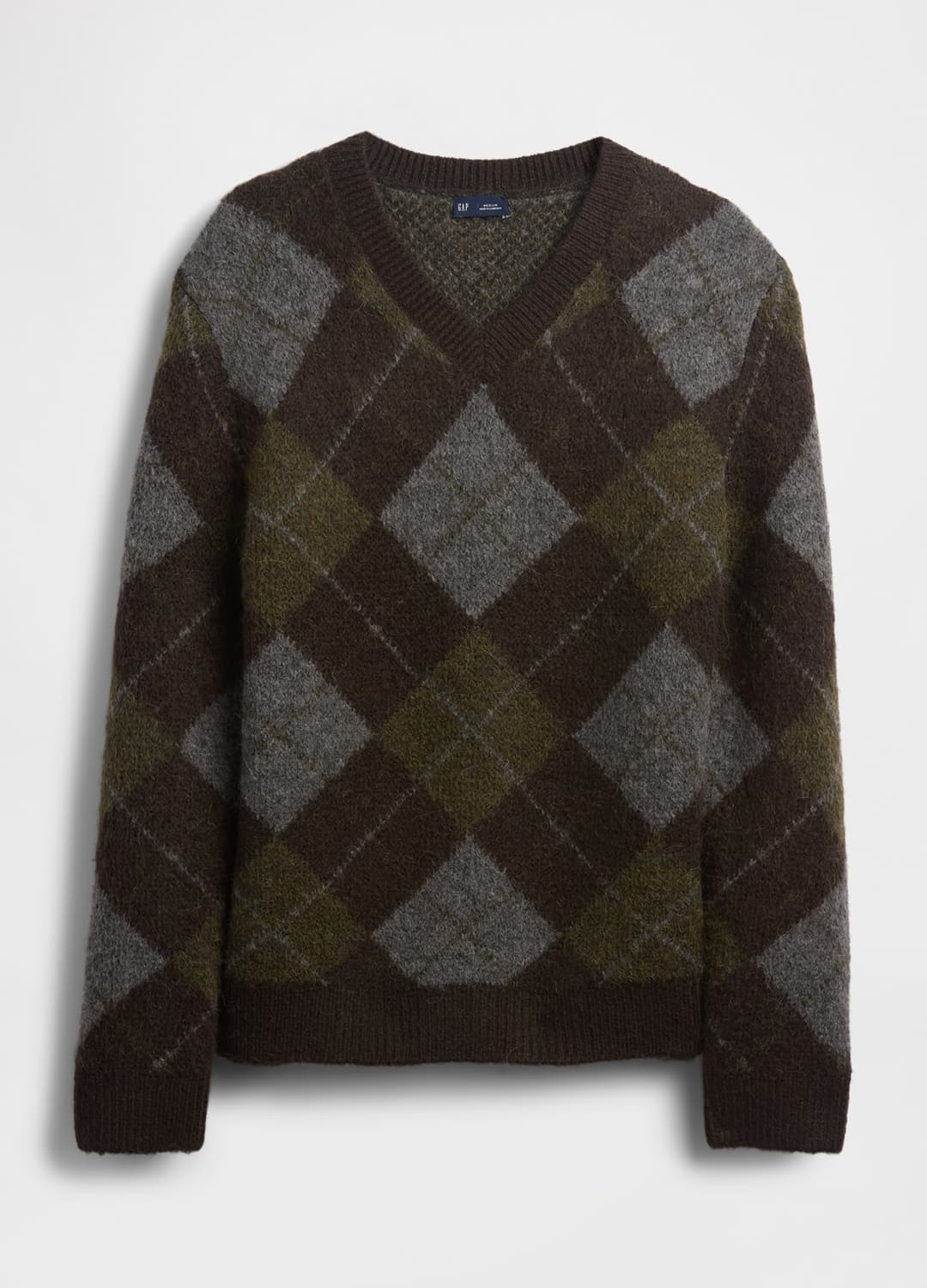 Maglione Cashsoft A Rombi In Misto Lana E Alpaca | OVS Maglione Cashsoft A Rombi In Misto Lana E Alpaca - 3 | OVS