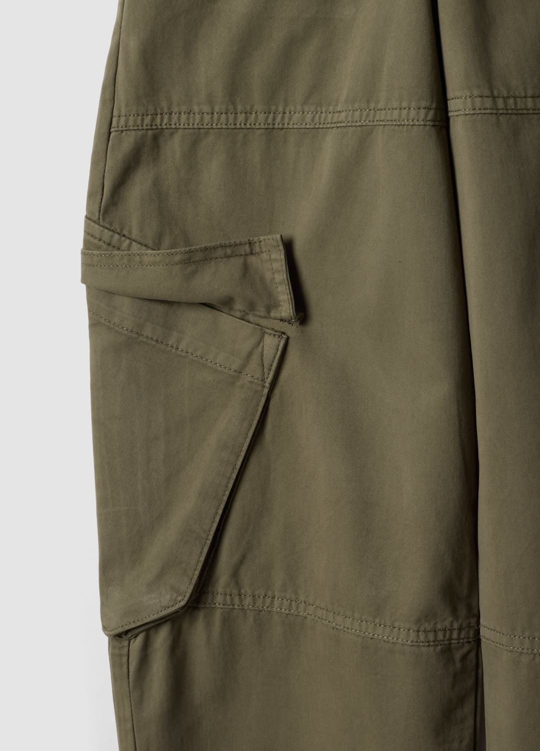 Pantaloni Cargo Verdi In Puro Cotone Straight Fit Per Ragazza | OVS Pantaloni Cargo Verdi In Puro Cotone Straight Fit Per Ragazza - 1 | OVS