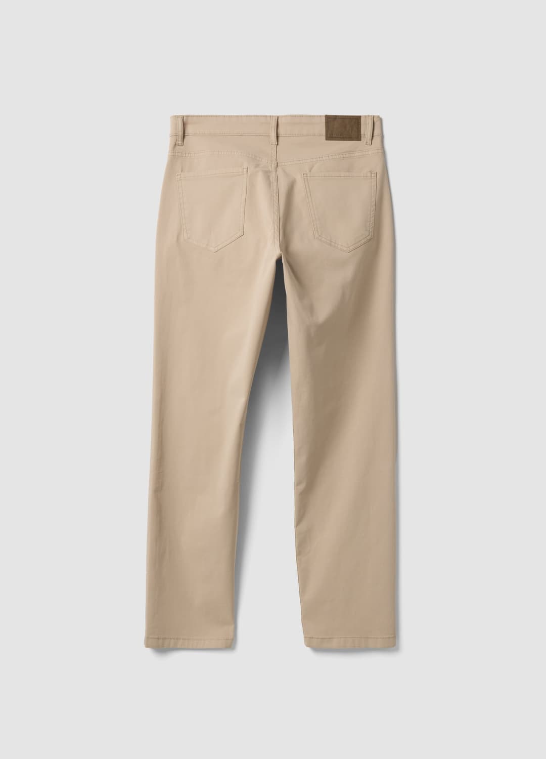 Pantaloni Marroni In Twill Di Cotone Elasticizzato Regular Fit | OVS Pantaloni Marroni In Twill Di Cotone Elasticizzato Regular Fit - 6 | OVS