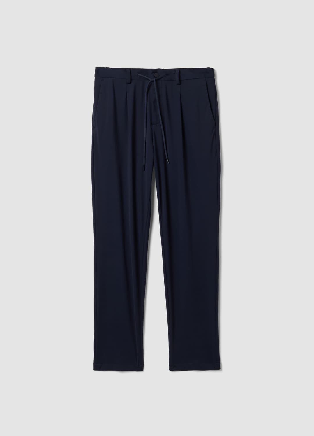 Blaue Regular-fit-hose Aus 4-wege-stretch Mit Easy-iron-ausrüstung | OVS Blaue Regular-fit-hose Aus 4-wege-stretch Mit Easy-iron-ausrüstung - 0 | OVS