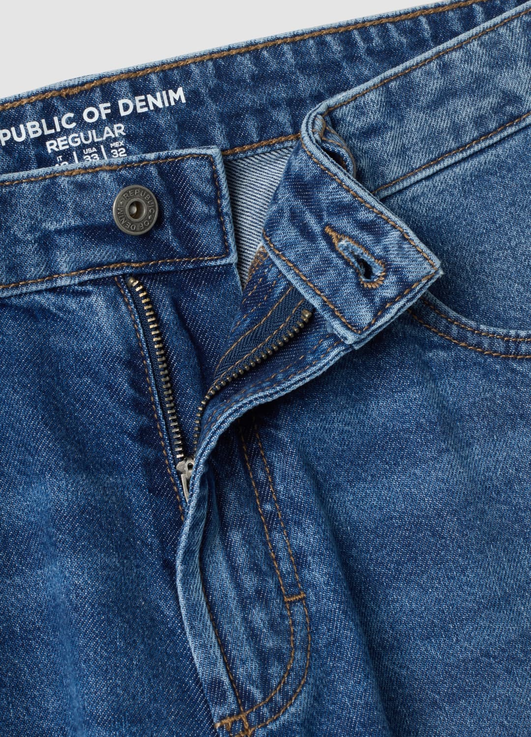 Regular-fit-jeans Aus Denim Aus Reiner Baumwolle | OVS Regular-fit-jeans Aus Denim Aus Reiner Baumwolle - 20 | OVS