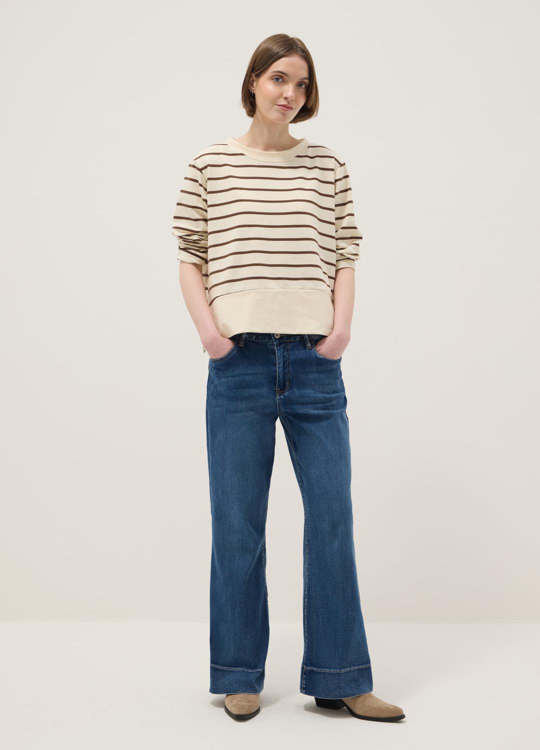 X-Image Pantaloni Estivi Donna Vita Alta Con Tasche – Morbidi E Elasticizzati, Taglia XL