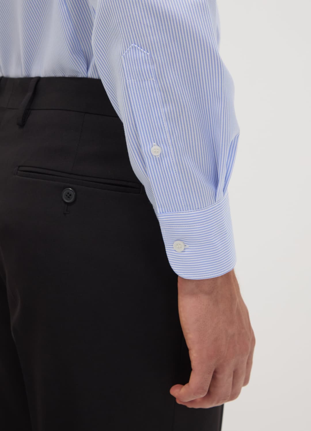 Camicia Azzurra In Puro Cotone No Iron Slim Fit | OVS Camicia Azzurra In Puro Cotone No Iron Slim Fit - 2 | OVS