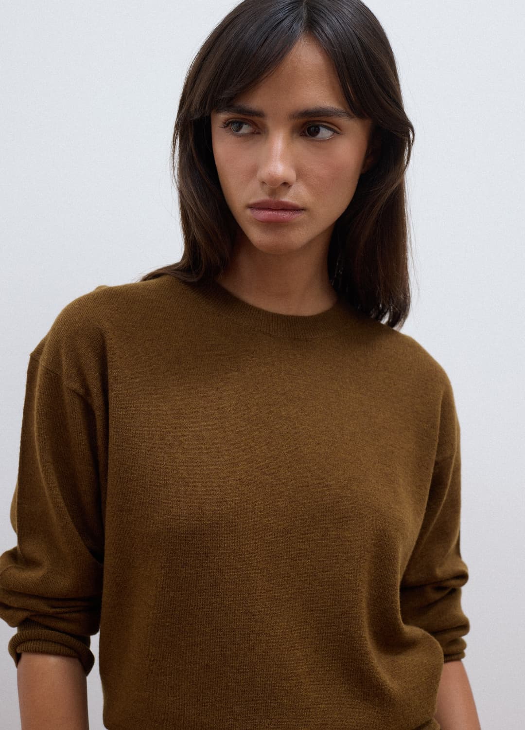 Violetter Pullover Aus Reiner Wolle Mit Rundhalsausschnitt Und Oversize-fit | OVS Violetter Pullover Aus Reiner Wolle Mit Rundhalsausschnitt Und Oversize-fit - 9 | OVS