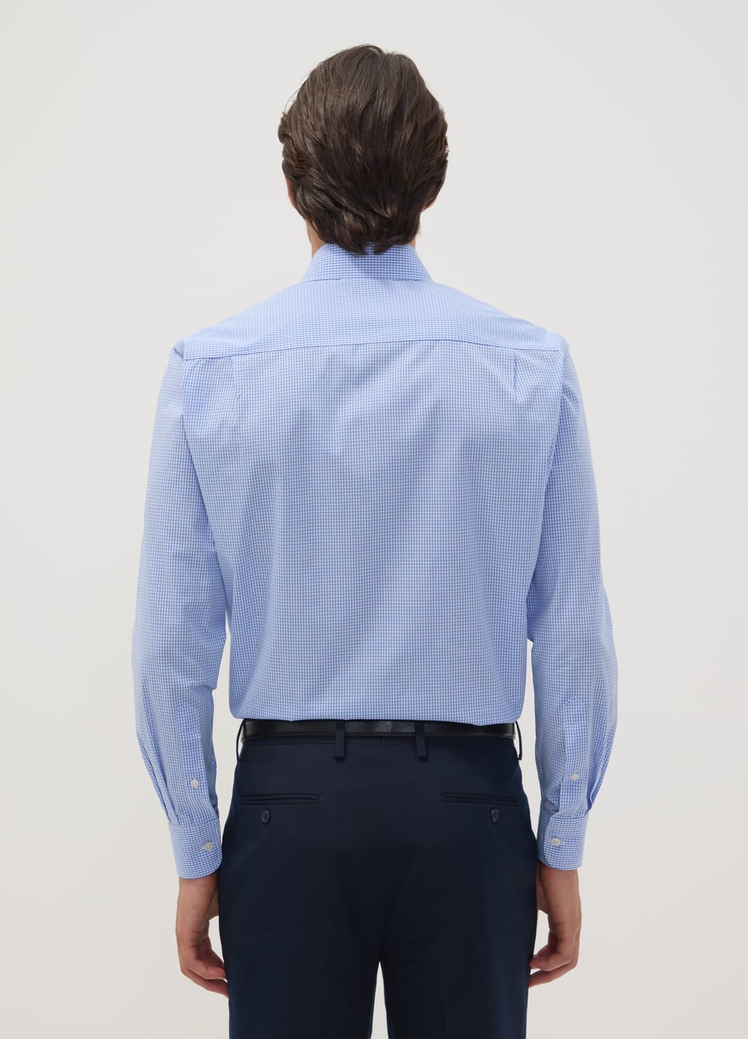 Camicia Azzurra In Misto Cotone Con Colletto Button Down Easy Iron Regular Fit | OVS Camicia Azzurra In Misto Cotone Con Colletto Button Down Easy Iron Regular Fit - 3 | OVS
