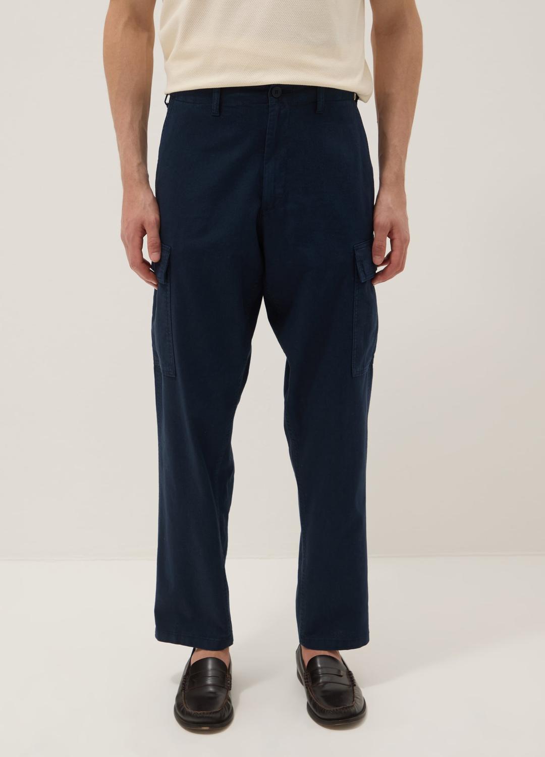 Jeans cargo con tasconi laterali felpati imbottiti in pile caldi Barrows Jeans cargo con tasconi laterali felpati imbottiti in pile caldi Barrows