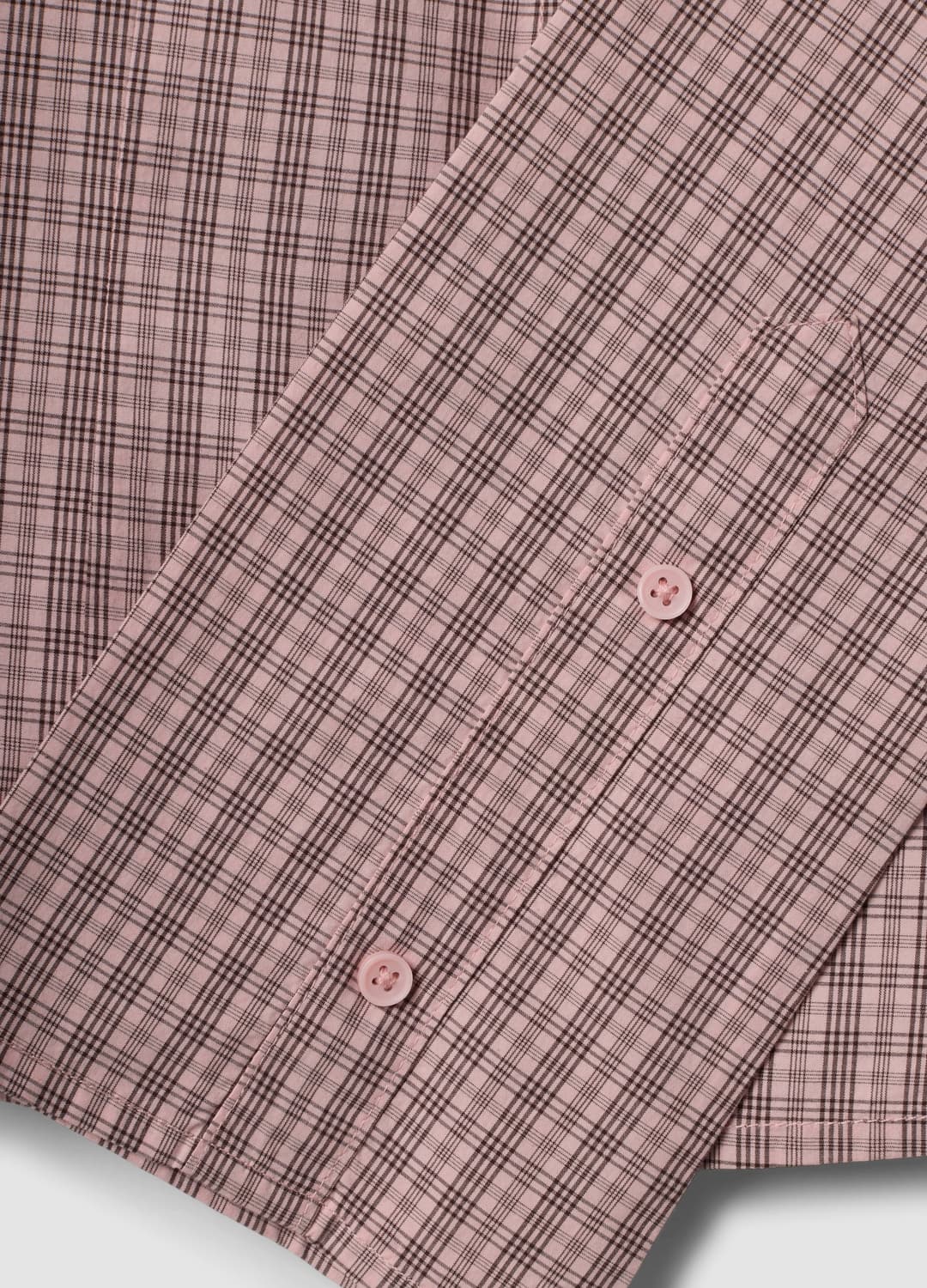 Camicia Marrone A Righe In Popeline Di Puro Cotone Slim Fit | OVS Camicia Marrone A Righe In Popeline Di Puro Cotone Slim Fit - 5 | OVS