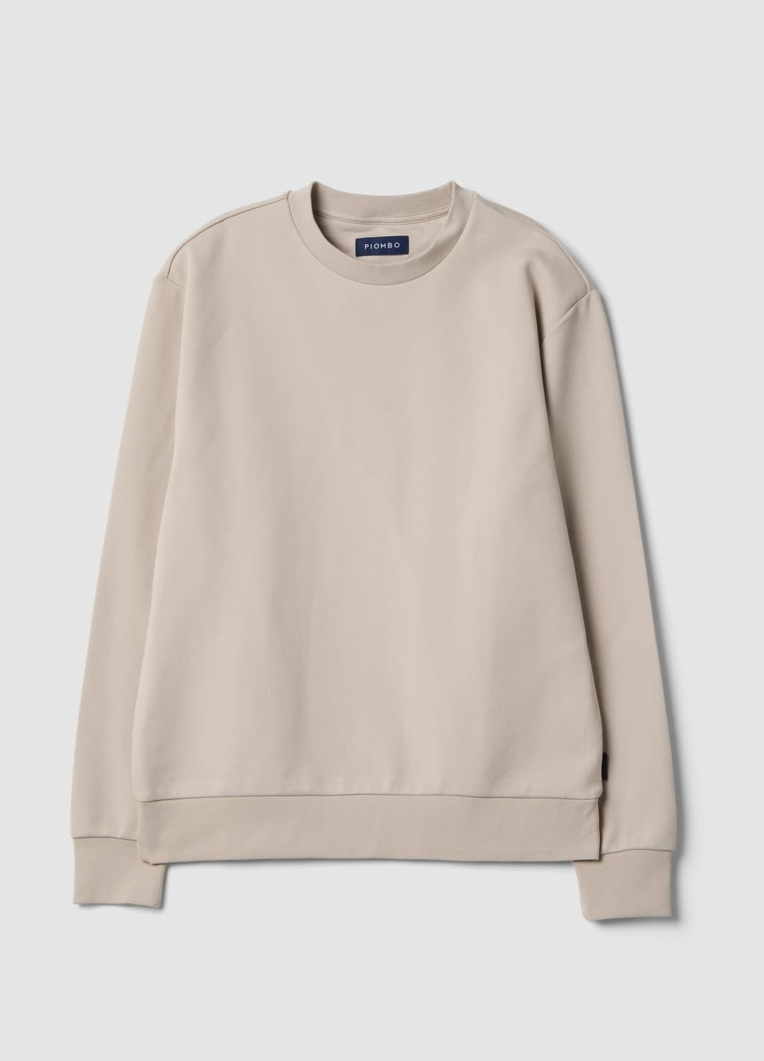 Felpa Beige In Cotone Elasticizzato Con Girocollo Relaxed Fit | OVS Felpa Beige In Cotone Elasticizzato Con Girocollo Relaxed Fit - 0 | OVS